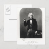 Portrait of Michael Faraday ポストカード (正面/裏面)