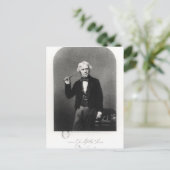 Portrait of Michael Faraday ポストカード (スタンド正面)