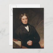 Portrait of Michael Faraday  1841-42 ポストカード (正面/裏面)