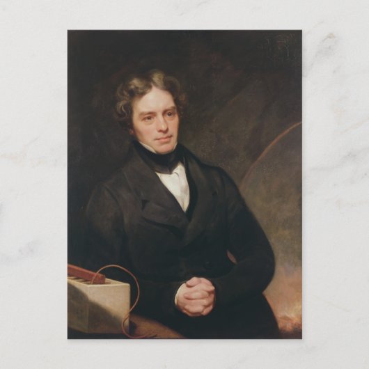 Portrait of Michael Faraday  1841-42 ポストカード (正面)