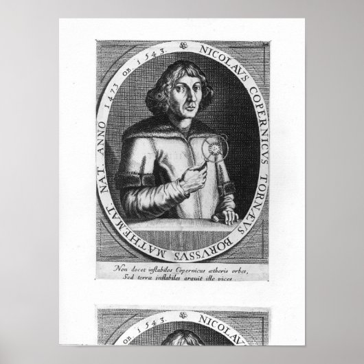 Portrait of Nicolas Copernicus ポスター (正面)