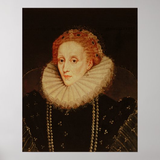 Portrait of Queen Elizabeth I ポスター (正面)