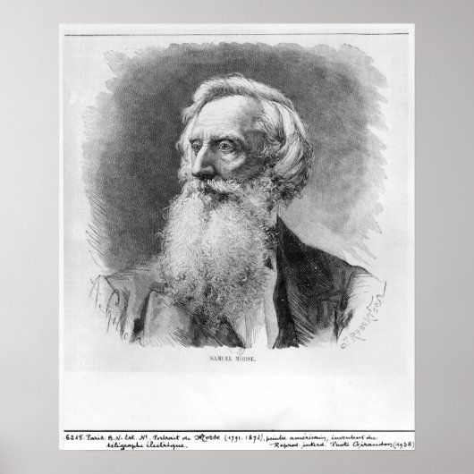 Portrait of Samuel Morse ポスター (正面)