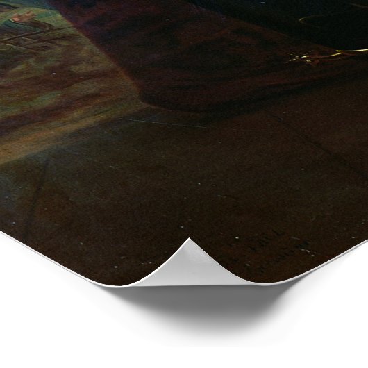 Portrait of Sebastien le Prestre de Vauban ポスター (角)