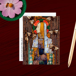 Portrait of St. Gobnait, Patron of Bees, ポストカード