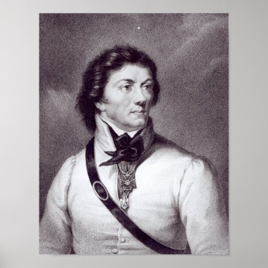 Portrait of Tadeusz Kosciuszko ポスター (正面)