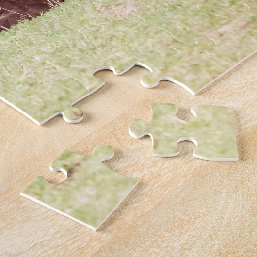 Portrait of three horses ジグソーパズル (側面)