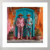 Portrait of Two Flamboyant Gents ポスター (正面)