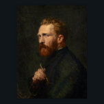 Portrait of Vincent van Gogh by John Peter Russell ポスター<br><div class="desc">John Peter Russell - Portrait of Vincent van Gogh,  1886. John Peter Russell was an Australian impressionist painter.</div>