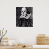 Portrait of William Shakespeare ポスター (キッチン)