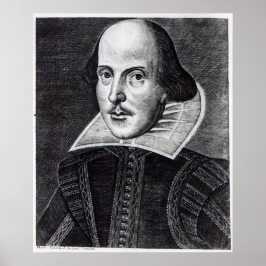Portrait of William Shakespeare ポスター (正面)