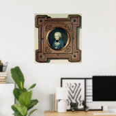 Portrait of Wolfgang Amadeus Mozart , 1773 ポスター (ホームオフィス)