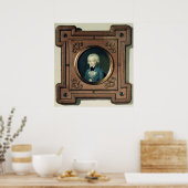 Portrait of Wolfgang Amadeus Mozart , 1773 ポスター (キッチン)