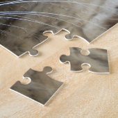 Portrait Photo Tabby Cat  ジグソーパズル (側面)