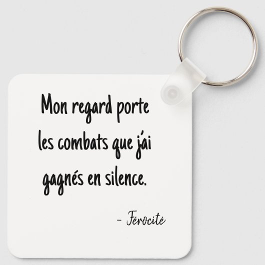 Portrait pixelisé puissant キーホルダー (裏面)