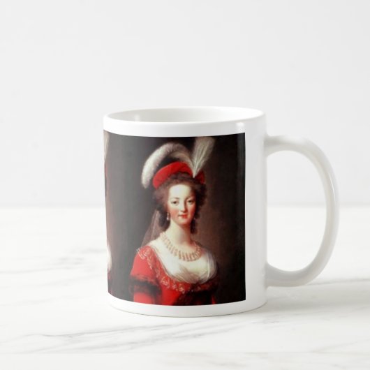 PORTRAIT TROIS MARIE ANTOINETTE コーヒーマグカップ (右)