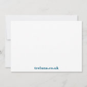 Portscatho Gig Rowers Card サンキューカード (裏面)