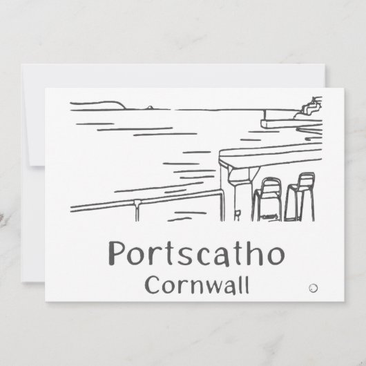 Portscatho Harbour Card サンキューカード (正面)