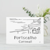 Portscatho Harbour Card サンキューカード (スタンド正面)