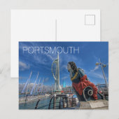 Portsmouth シーズンポストカード (正面/裏面)