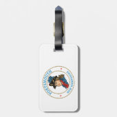 Portsmouth New Hampshire Colonial ラゲッジタグ (裏面縦)