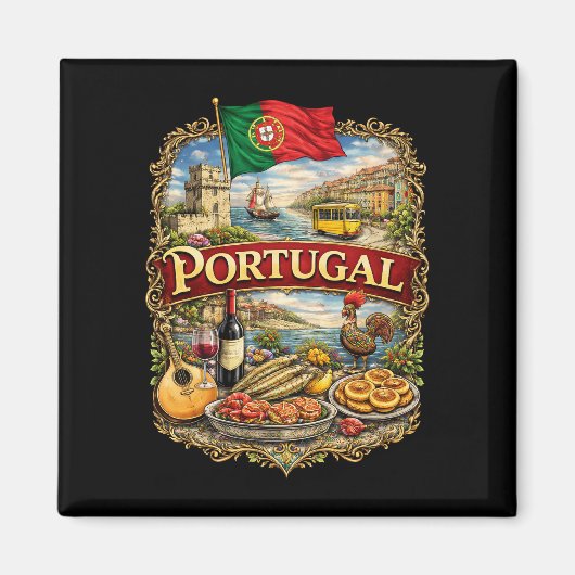 Portugal マグネット (正面)