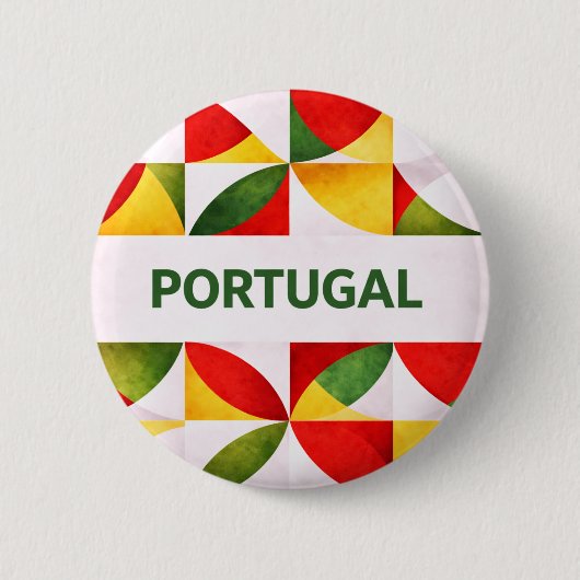 Portugal 缶バッジ (正面)