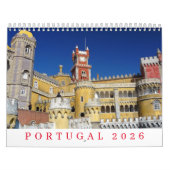 Portugal 2026 calendar カレンダー (カバー)