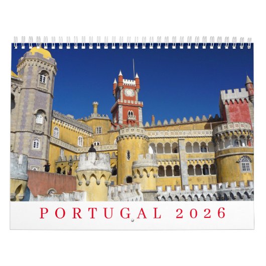 Portugal 2026 calendar カレンダー (カバー)