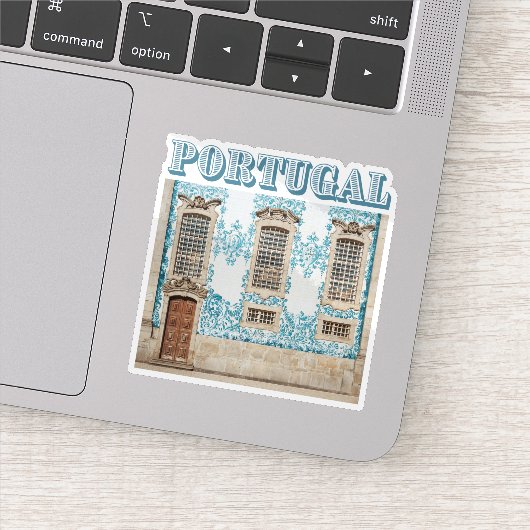 Portugal Azulejo Tiles, Travel Sticker シール (詳細)