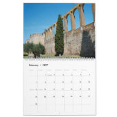 Portugal calendar カレンダー (2月 2027)