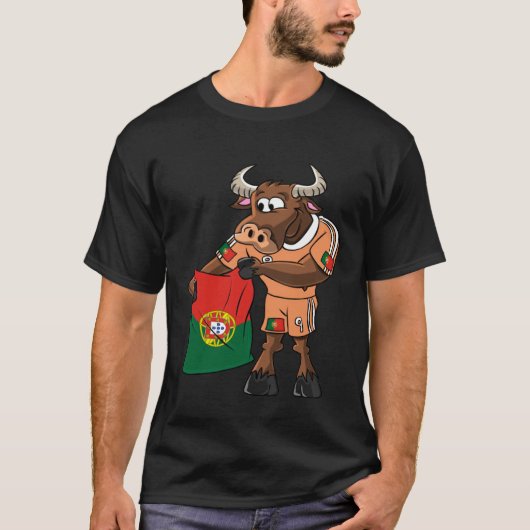 Portugal Fan Taurus Tシャツ (正面)