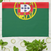 Portugal Flag キッチンタオル (折り畳み)