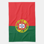 Portugal Flag キッチンタオル (縦)