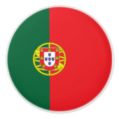 Portugal Flag セラミックノブ (正面)