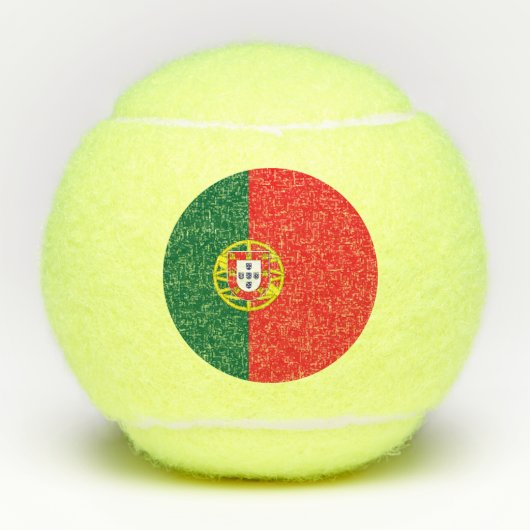 Portugal Flag テニスボール (正面)
