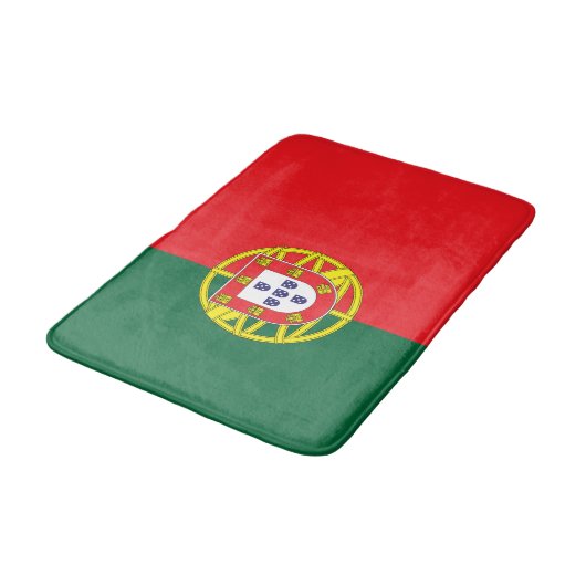 Portugal Flag バスマット (アングル)