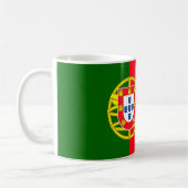 Portugal Flag Ceramic Mug – Patriotic Coffee Cup コーヒーマグカップ (左)