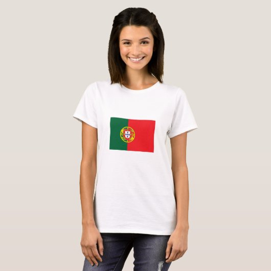 Portugal Flag Tシャツ (正面フル)