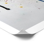 Portugal Football Citiscape Oil Painting Style Art ポスター (角)