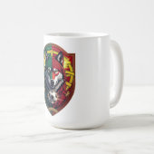 Portugal Iberian Wolf Glory Tee, National  Gift コーヒーマグカップ (正面右)