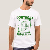 Portugal: Lisbon tram dreams Tシャツ (正面)