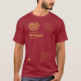 Portugal passport cover tシャツ
