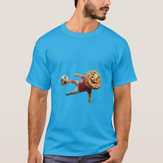 Portugal Pastel de Nata Soccer Mascot - Group K Tシャツ (正面)