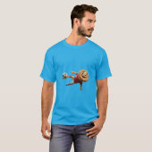 Portugal Pastel de Nata Soccer Mascot - Group K Tシャツ (正面フル)