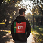 Portugal Soccer Fan Jersey - Custom Name & Number  パーカ