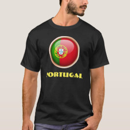 PORTUGAL Special Customizable Black Tシャツ