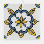 PORTUGAL TILES ガラスオーナメント (裏面)