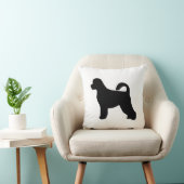 portugese水犬silhouette.png クッション (椅子)