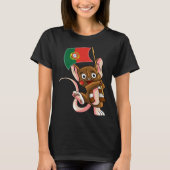 Portugese Fan Mouse Tシャツ (正面)